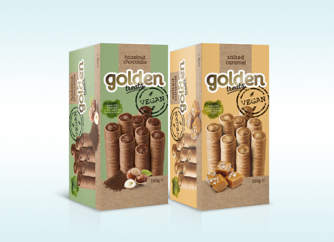 Box Family | Generously filled wafer rolls with cream